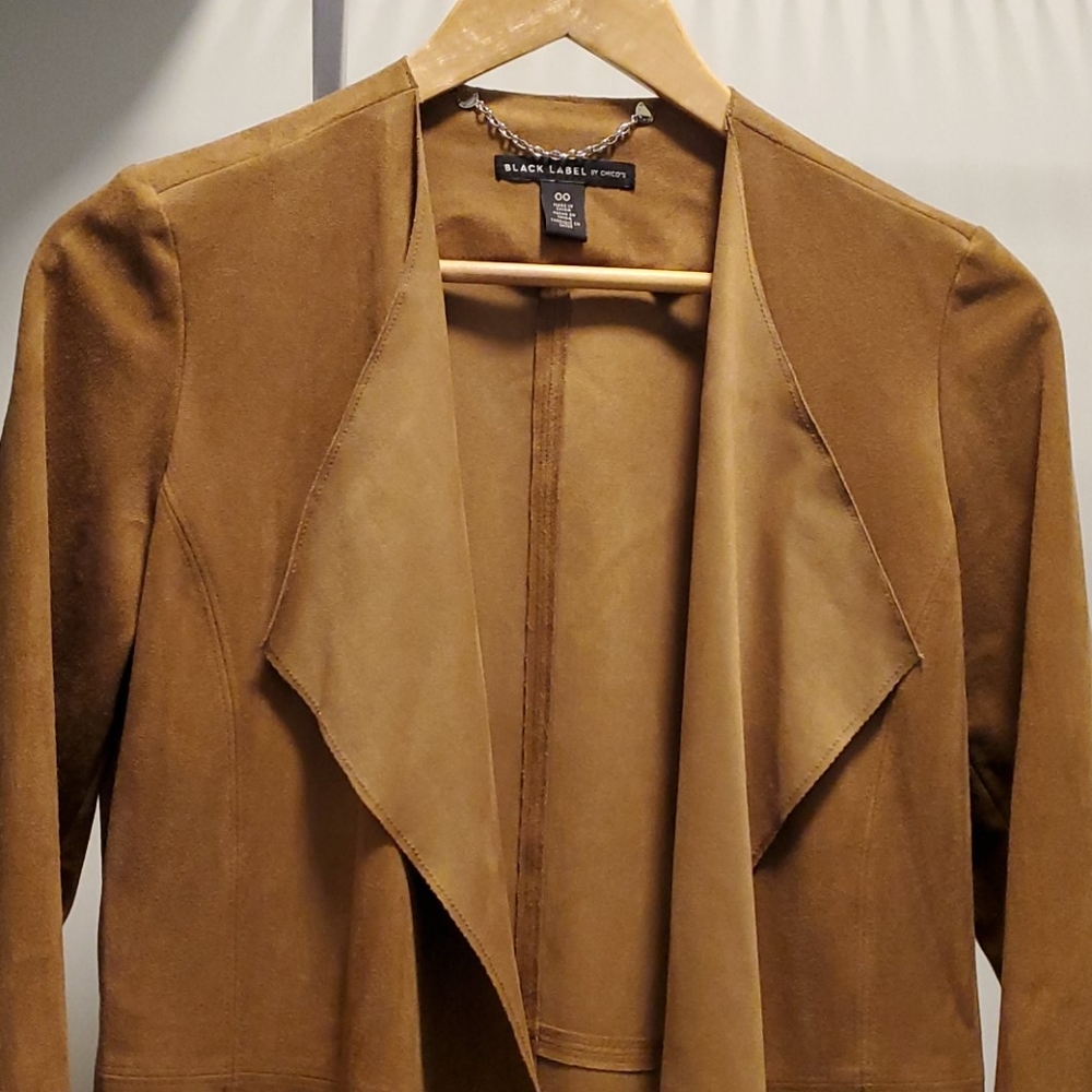 Suede Tan Jacket - Picture 2 of 4